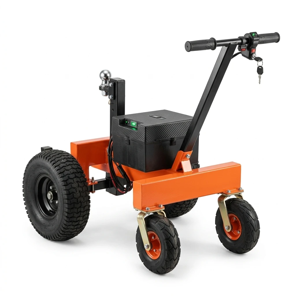 Motorized Hitch Mover, 3000KG 7000LBS Electric Trailer Dolly, 800W Power Tug for Caravan Boat, Heavy Duty Tool for Travel