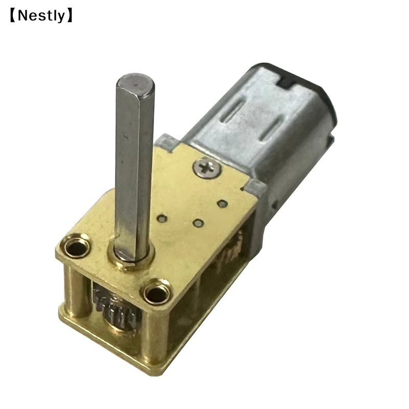 Mini Gear Motor Micro Worm Gear Reducer Brush DC Motors Electronic Devices 1218GE-N20 DC 12V (to 6V 3V)〔Nest〕