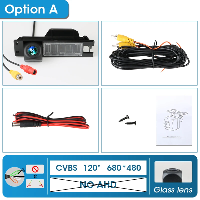 JMCQ AHD 1080P 175 °   Auto Achteruitrijcamera Fisheye Lens Met Beugel Voor Opel Astra H J Corsa D Meriva Een Vectra C Zafira Insignia