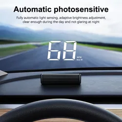 In-vehicle Speedometer HUD Head Up Display Digital Speed Mete GPS Speedometer Universal Multifunctional Car Windshield Projector