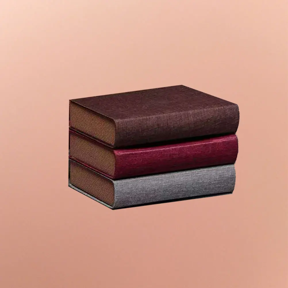 

3 Pcs Home Decor Imitation Book Props Fake Decoration Simulation Box Photo for Photography Man