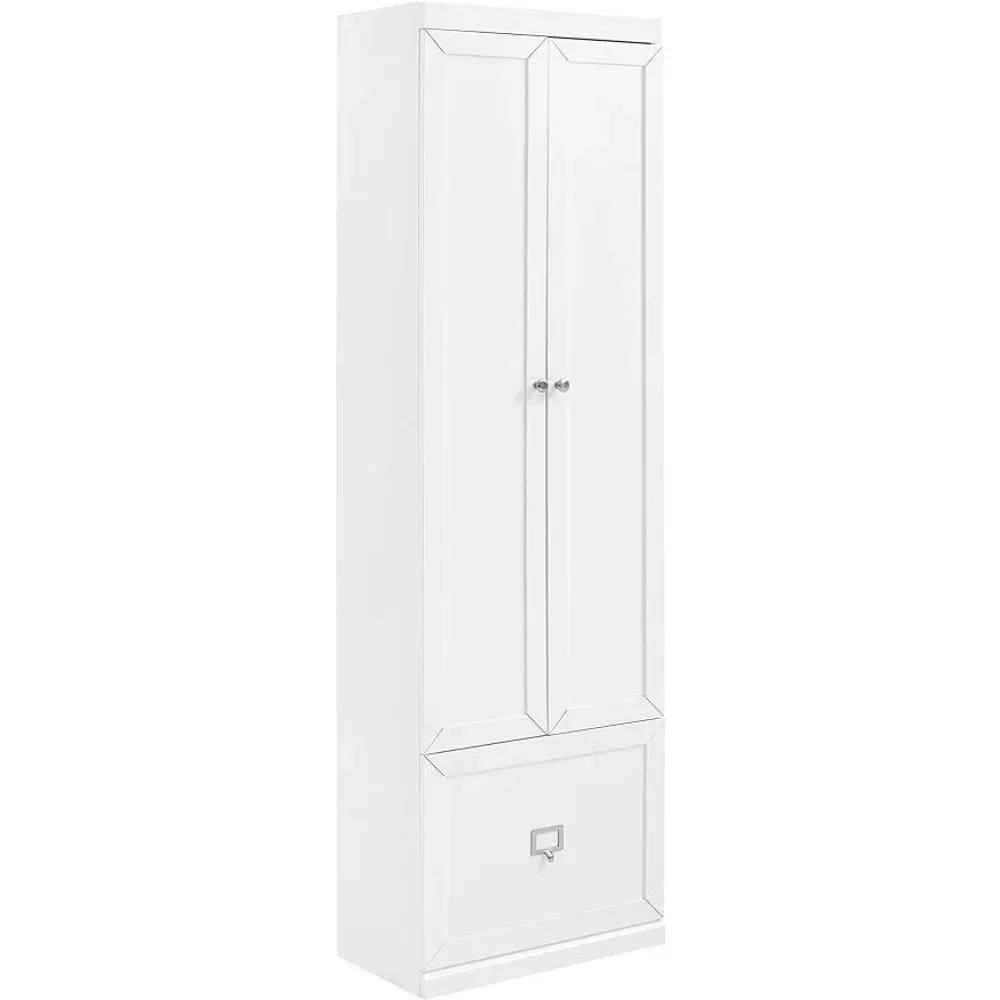 Crosley Furniture Harper Convertible Pantry Closet, White