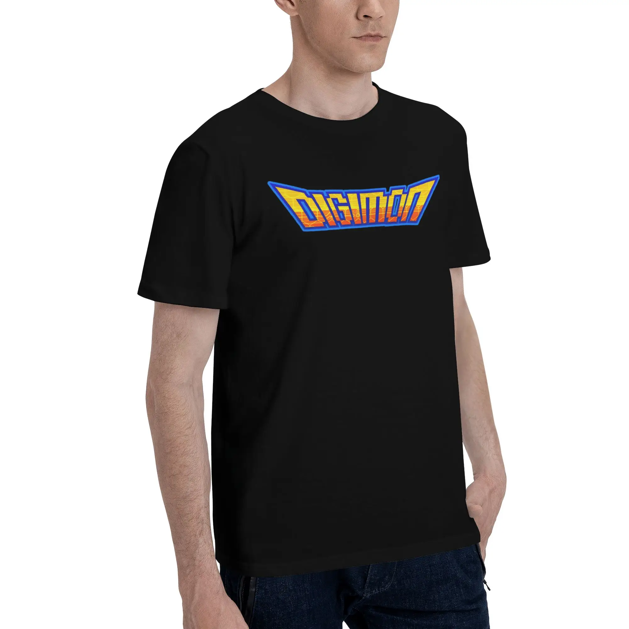 Digimon 3 Funny Graphic 100% Cotton T-Shirt Bandai Tees Tops For Men