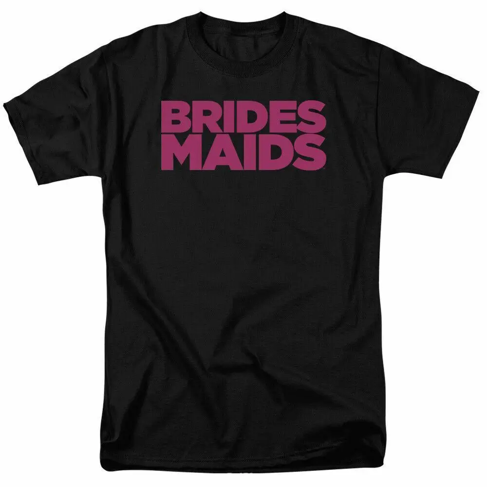 

Bridesmaids Logo T Shirt Mens Licensed Wedding Movie Tee Helen Megan Black