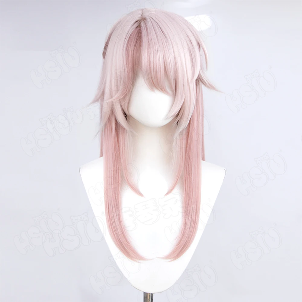 Game Honkai Star Rail Jiaoqiu Cosplay Wig pink white Long hair Game cosplay Wig anime cosplay Wig