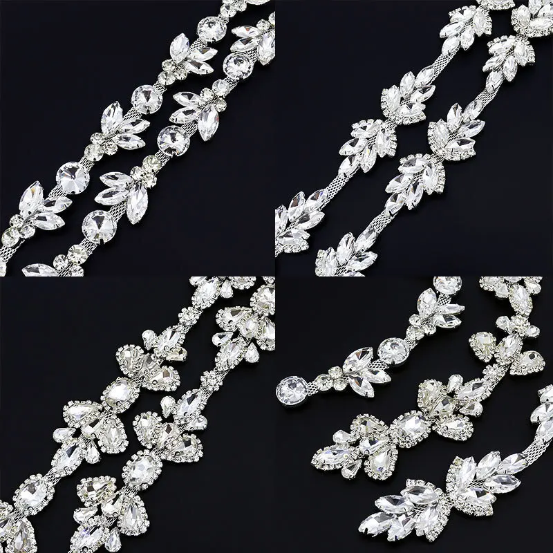 Diamond Chain DIY Accessories Hand sewn Diamond Welding Chain Accessories Water Diamond Chain Clothing Accessories Horse Eye