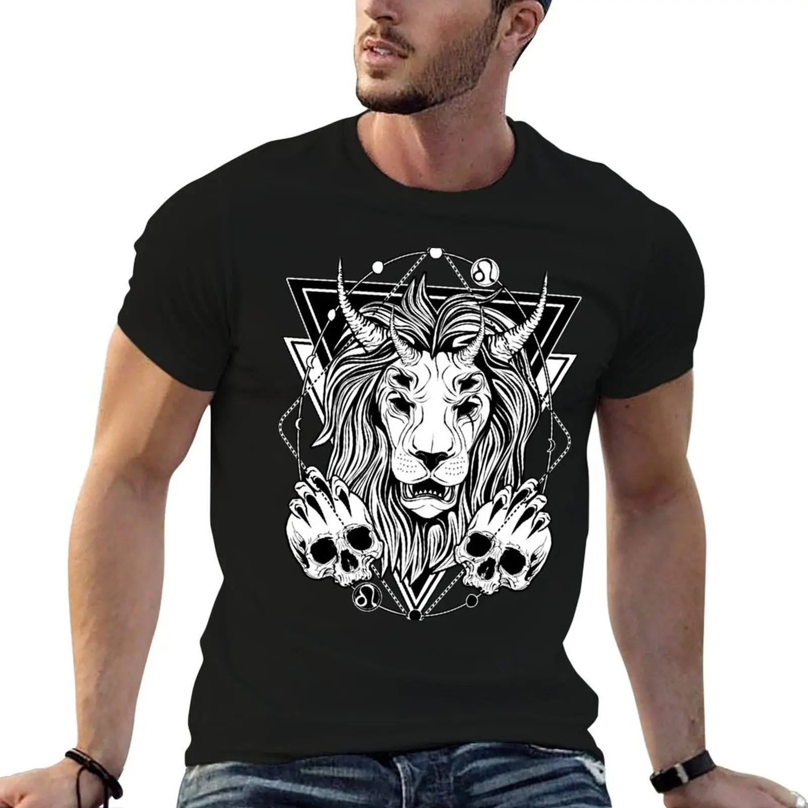 

Zodiac: Leo T-Shirt boys whites quick drying tees mens graphic t-shirts pack