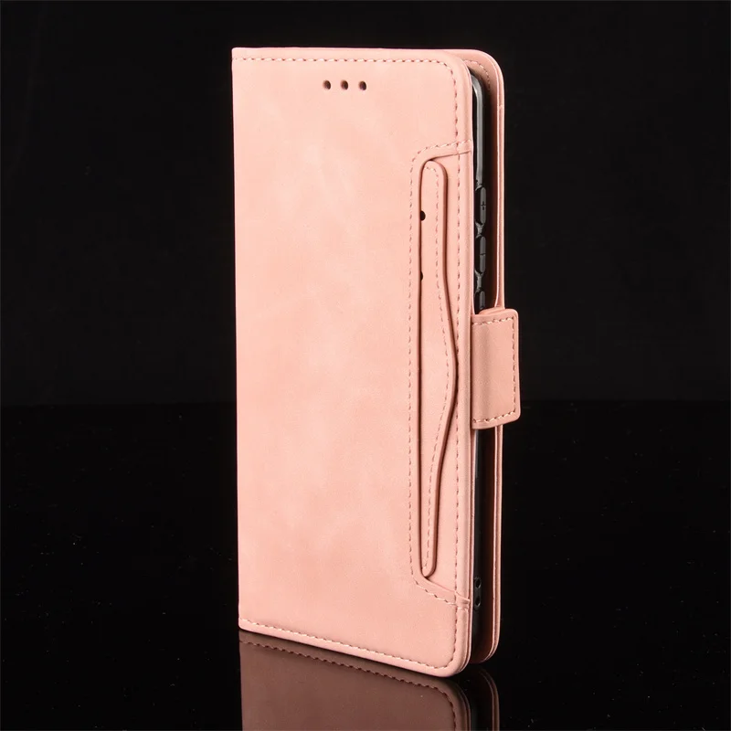 

For vivo T3 Pro 5G/IQOO Z9S Pro 2024 case multi -card slot mobile phone protective case built -in card bag can be inserted card