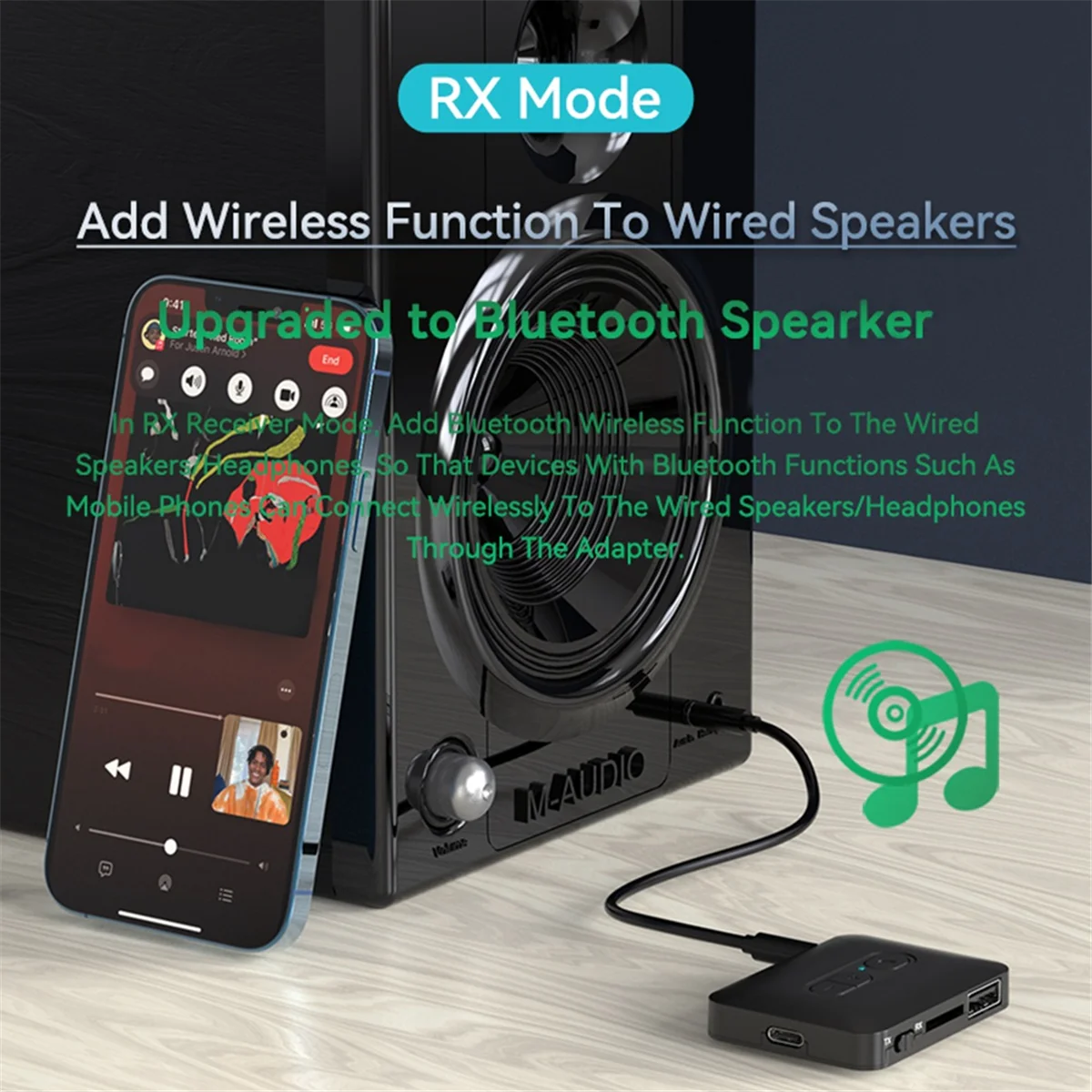 AU49_Bluetooth 5.4 Audio-Empfänger-Sender