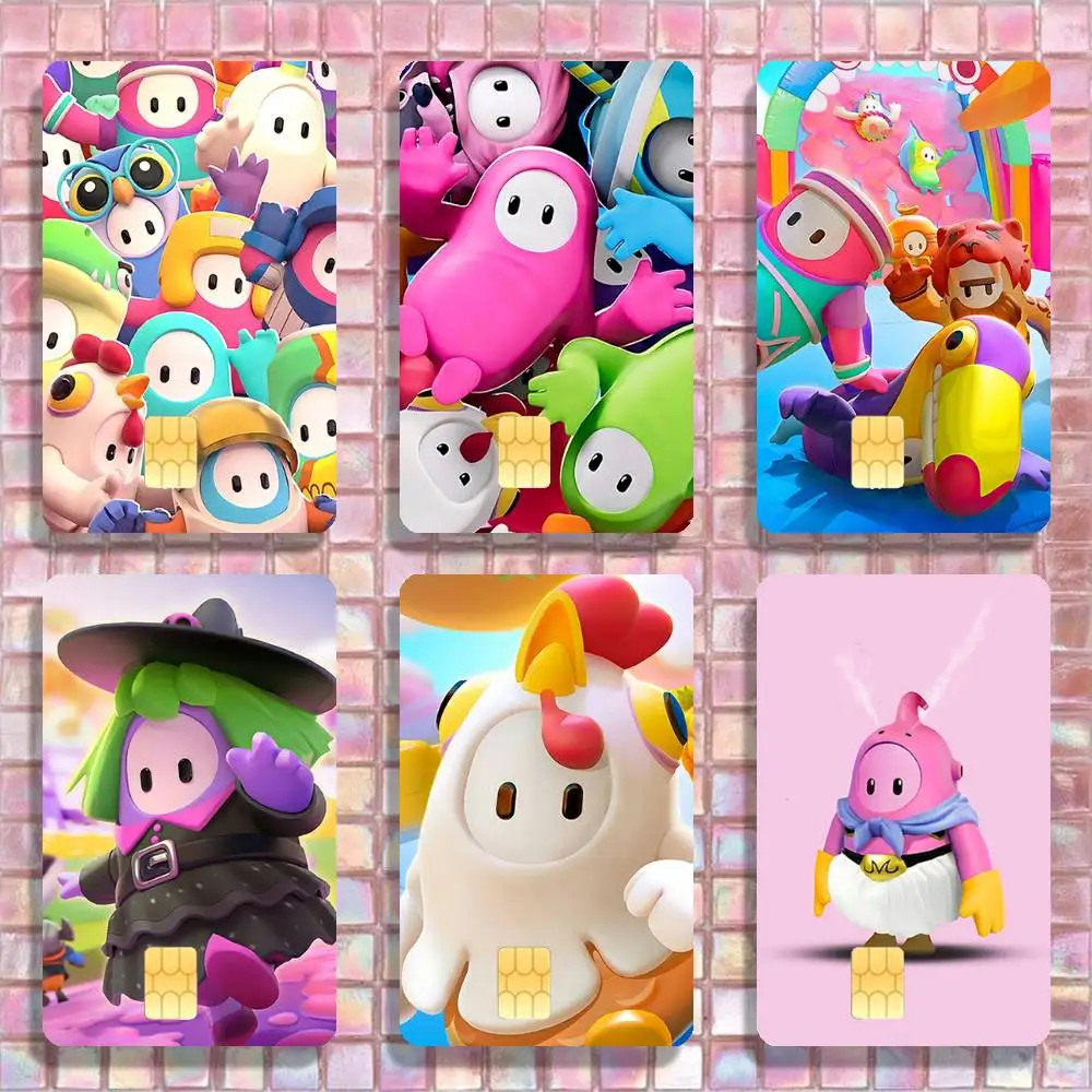 

F-Fall Cute G-Guys Stickers Credit Visa Debit Bank Charge Card Bus Metro Waterproof Sticker Decal Decoration