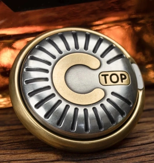 

EDC DZ topc ppb brass coin Decompression toys