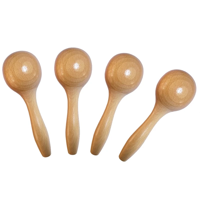 Orff Percussion Instrument Sand Hammer, Small Beech Wood Sand Hammer For Kindergarten Children's Music