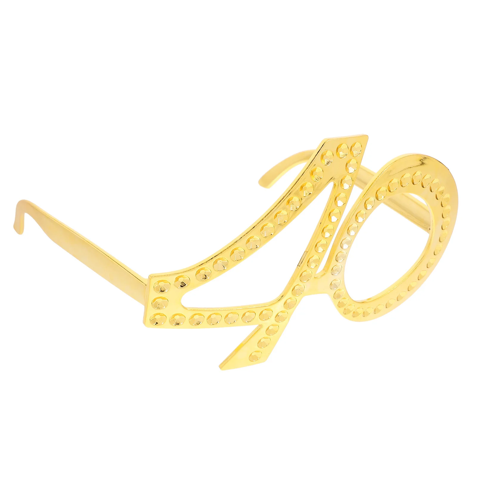 

Birthday Party Glasses Frame 50Th Number Eyeglass Decor Supply for Adult Carnival Masquerade Cosplay Photo Prop Glitter Novelty