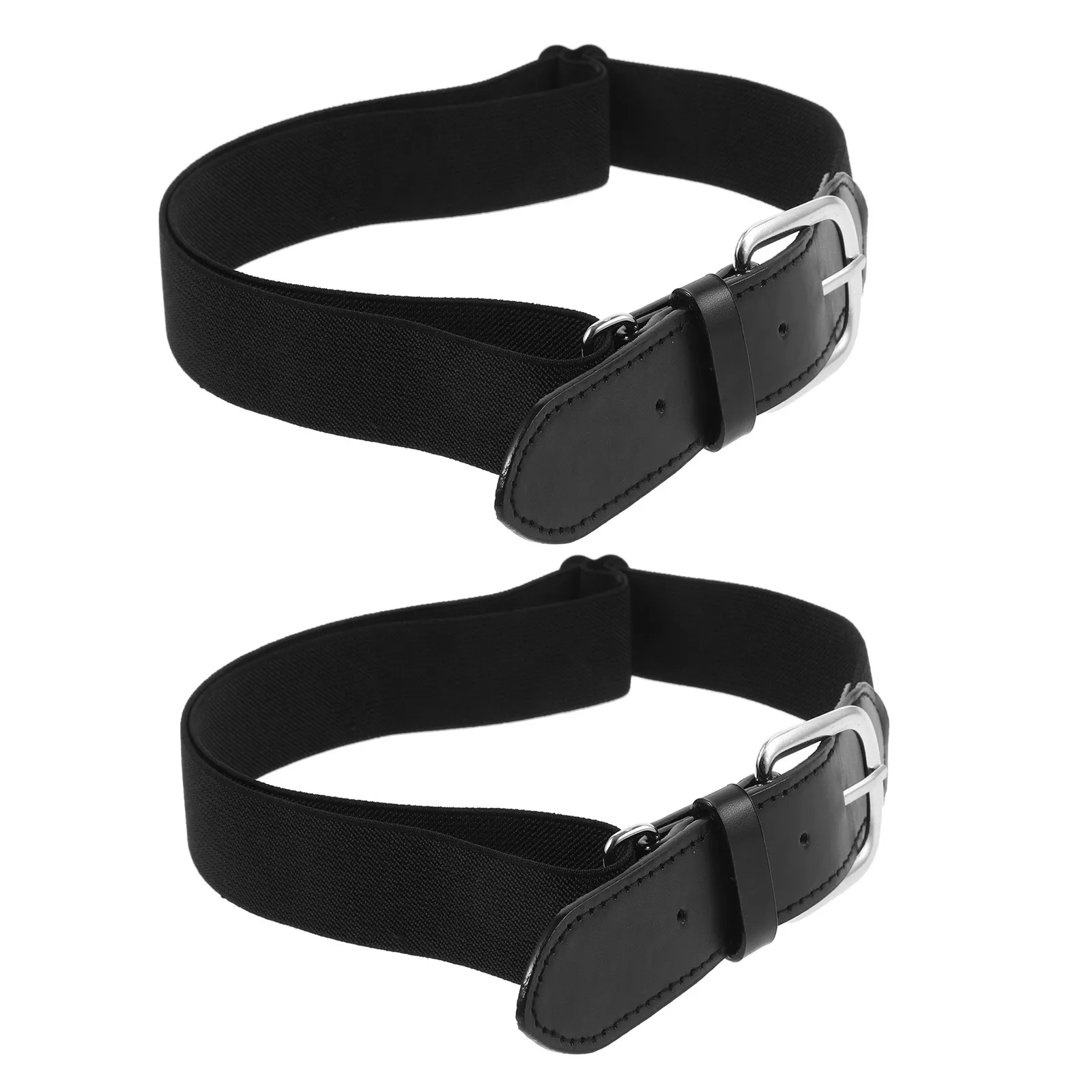 

2 шт. бейсбольные ремни, черные, эластичные, регулируемые, с пряжкой из сплава, для молодежи, для занятий спортом, для тренировок по софтболу и бейсболу, для подростков