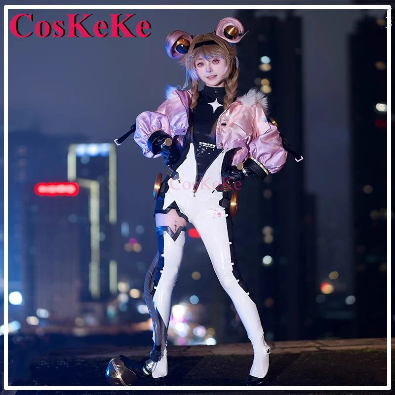 

CosKeKe Lumi Game Wuthering Waves Cosplay Costumes Sweet Lovely Dress Outfit Full Set Activity Party Role Play Clothing S-XL New