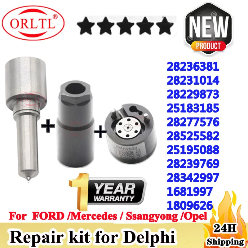 

Дизельный ремонтный комплект для Delphi 1681997 1809626 28277576 28525582 28236381 28231014 28229873 25183185 25195088 28239769 28342997