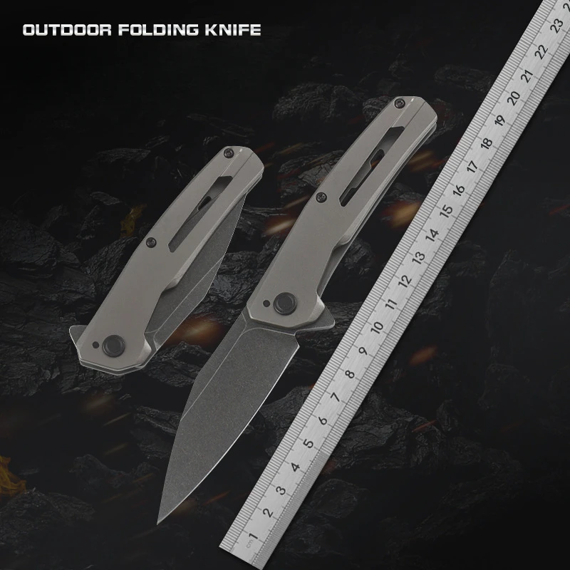 

Portable 1404 Folding Camping Pocket Outdoor Knife D2 Blade Steel Handle Hunting Survival Tactical Knives Utility EDC Tools