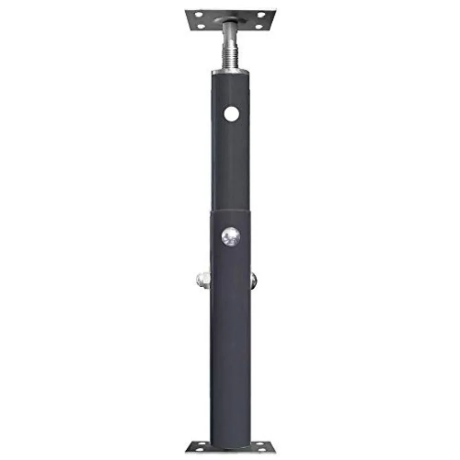 

Опора для тяжелых нагрузок Tiger Brand Super S Series 2'10-4'7 15GA, стальная конструкция, черная отделка, прочная и надежная