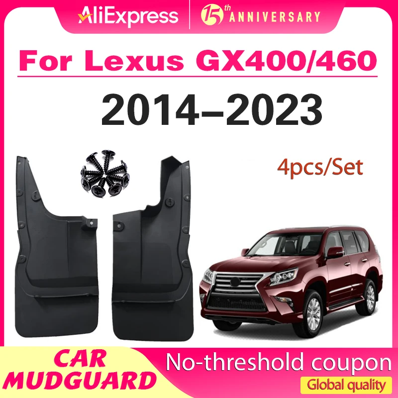 

For Lexus GX400/460 REAR 2014-2023 2015 2016 2017 2018 2019 2020 2021 2022 Mudflaps Splash Guards Mudguards Mud Flaps Fender