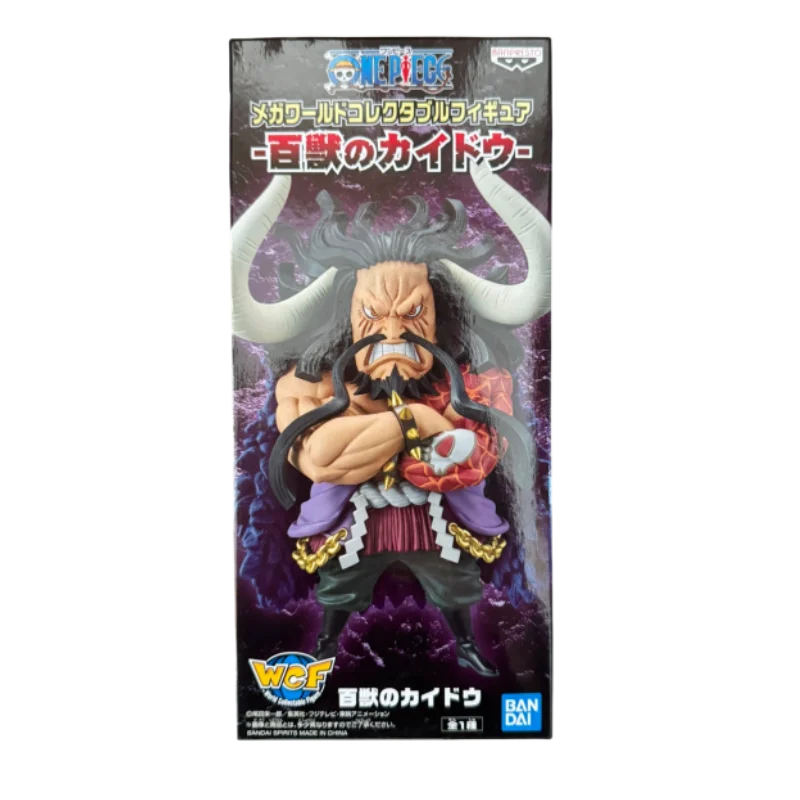 Genuine Bandai ONE PIECE WCF Kaidou Anime Action Figures Model Figure Toys Collectible Gift for Toys Hobbies Children