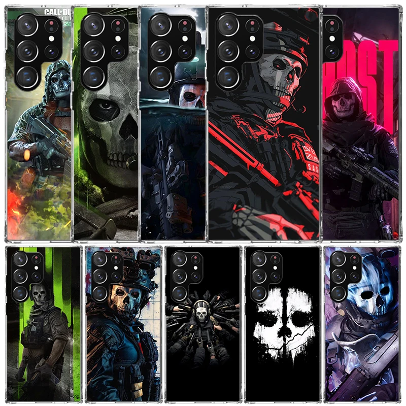 Call Of Game Duty 2 Phone Case For Samsung Galaxy S22 S23 S24 Ultra S21 S20 FE S10 Plus S10E S9 S8 + S7 Edge Soft TPU Back Cover