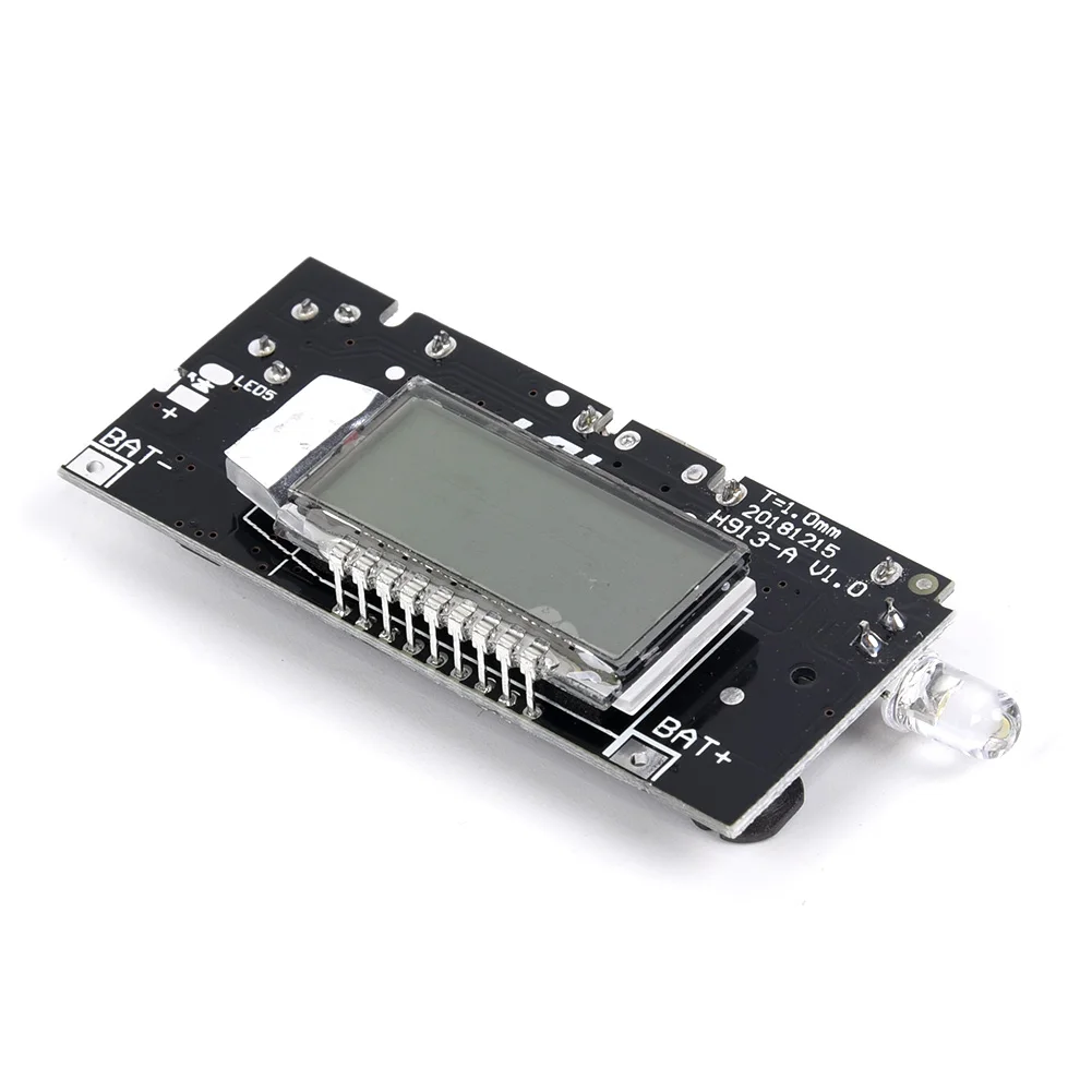 Circuit PCB Motherboard Protection Power Bank Charger Module Board DIY 57* 28mm Automatic Dual USB5V 1A Mobile