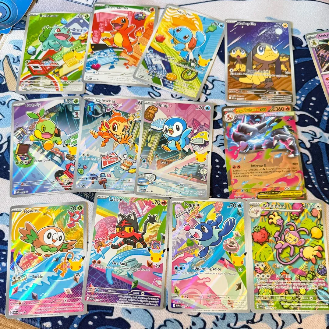 in stock pokemon cards TCG: Random from Every Series, 50 Cards Each Lot : Toys & Games And 12 New Pokmon Pokemon PTCG Gem Pack 151