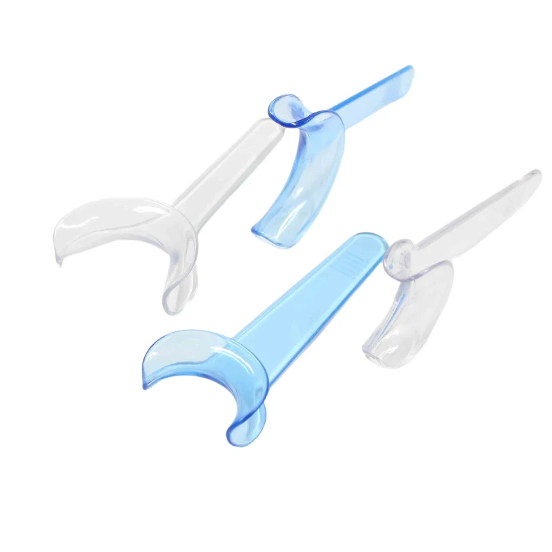 4 Stück Dental Lip T-Form Druckretraktoren Intraorale Wange Kieferorthopädische Zähne Mundöffner für die Klinik Mundpflege Autoklavierbar – Detail 4