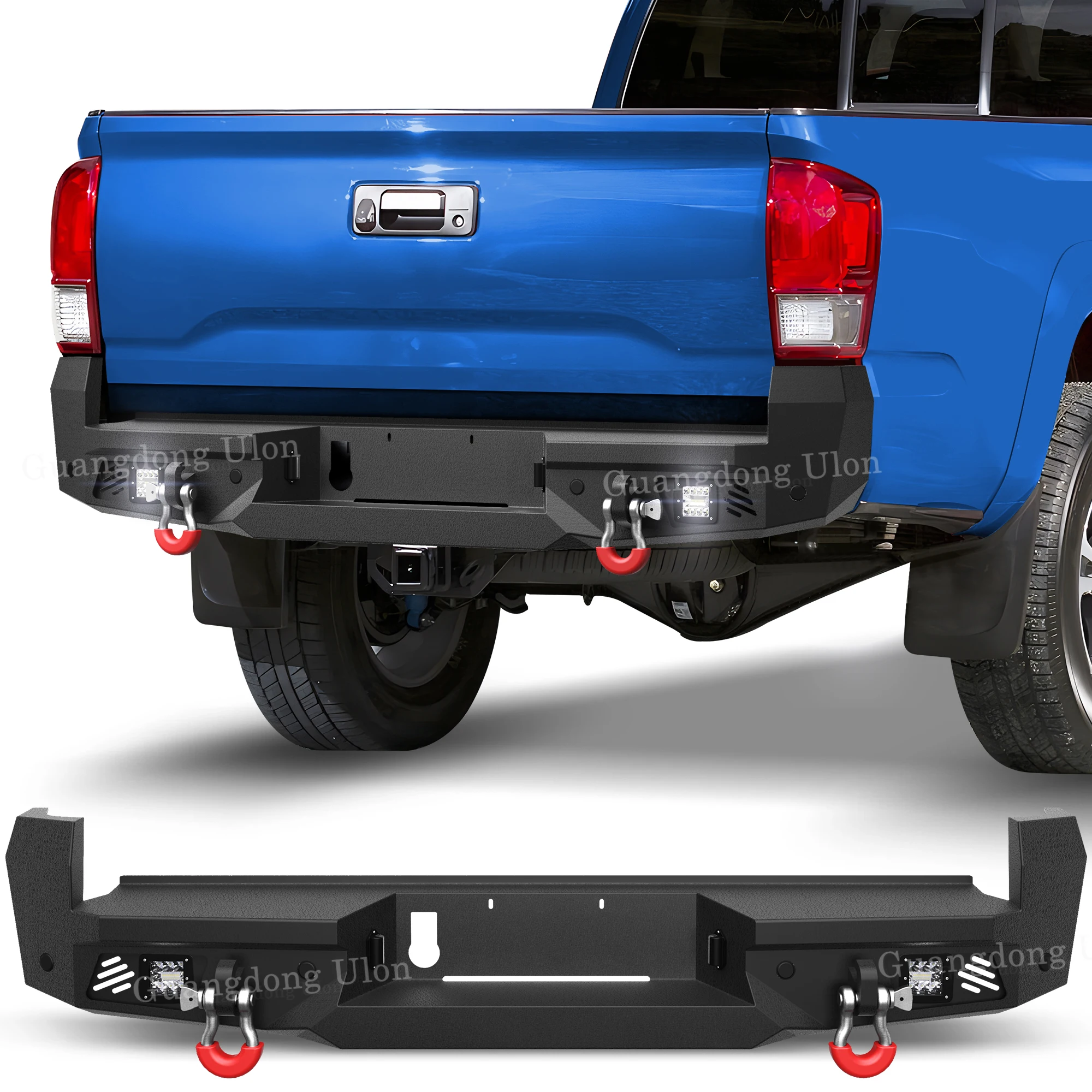 

New Product Tacoma Rear Bumper for ToyotaS Tacoma 3rd Gen 2016-2023 Off-road Full Width Pickup Truck Bumper