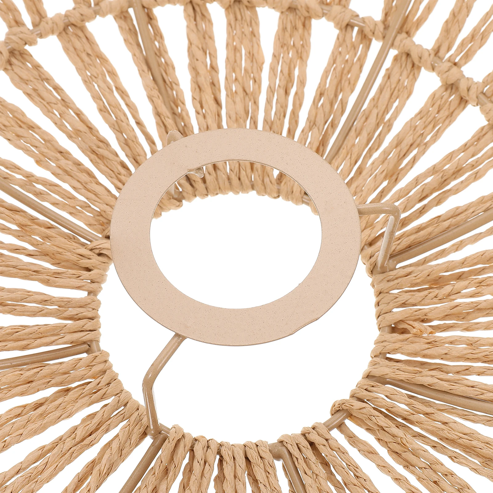 

Small Lampshade Woven Vintage Style Indoor Light Cover Soft Light Rattan Lampshade for Ceiling Floor Wall Lamp Decor