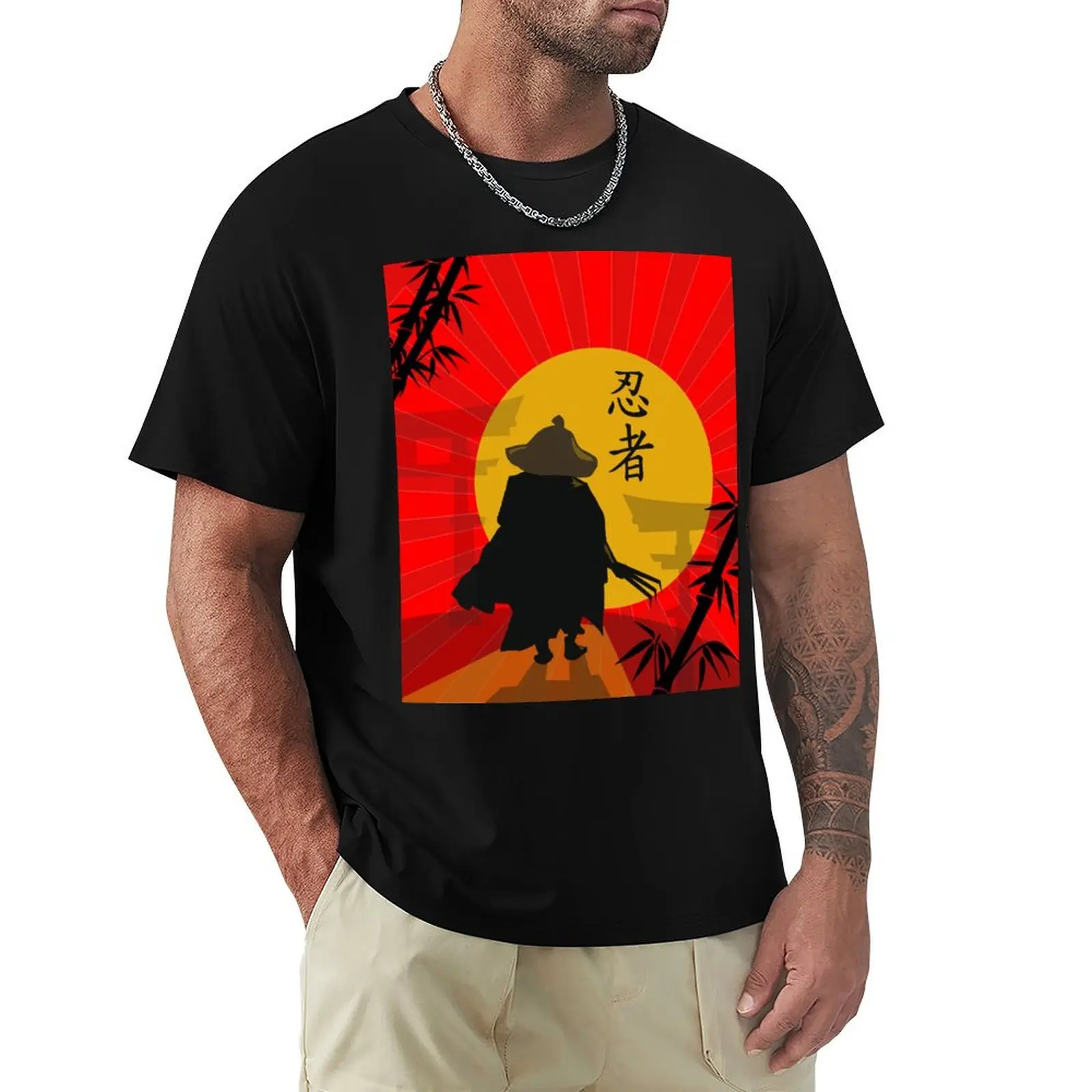 Ninja Cape Takagi Shuko Hand Claws Ninjutsu - Ninja T-Shirt clothes vintage anime shirt anime t shirts funny t shirts men