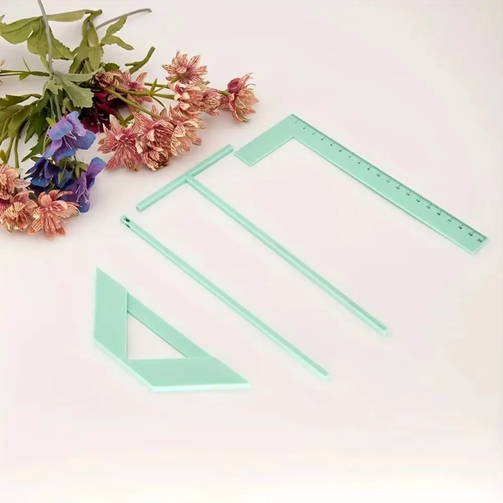 conjunto-de-reguas-guia-de-espacamento-para-encadernacao-regua-em-l-regua-em-t-ferramenta-para-scrapbooking-regua-verde-para-encadernacao-de-cadernos-materiais-escolares
