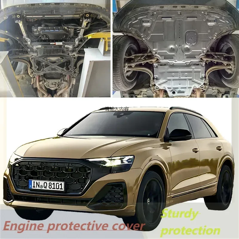 

Vehicle - Specific Splash - Proof Durable Sturdy Engine Undercover And Lower Mudguard For Audi Q8 2019-2024 2.0T 3.0T