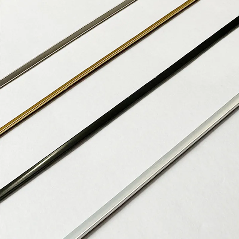 Ultra Fine Edging Strip Square Matte Decorative Strip Self-adhesive Beautiful Edging Strip Extremely Narrow Edge Pressing Strip