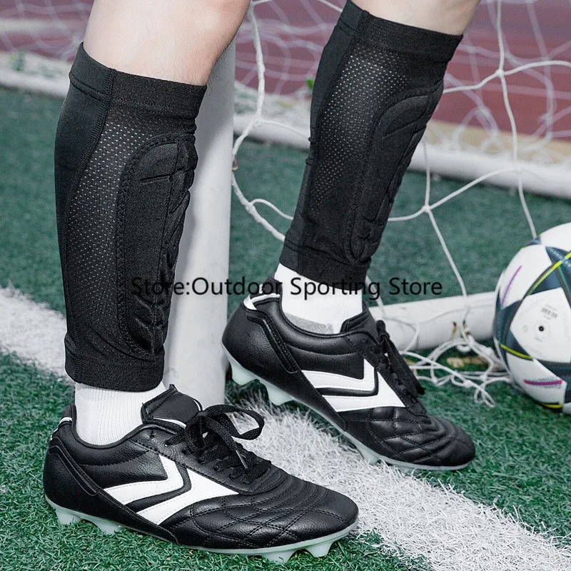 Sports Soccer Shin Guards Football Calf Compression Socks EVA Basketball Leg Sleeve Calf Support Protector Cycling Legs Warmers