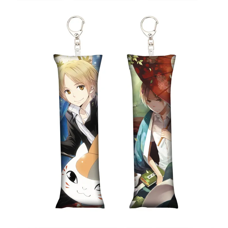 Animation Derivatives Hot Anime Mini Pillow Keychain Natsume Takashi Madara Backpack Pendant Exquisite Beautiful Gift for Friend