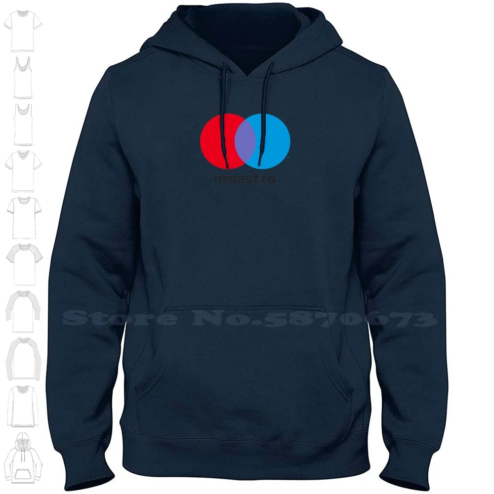 Maestro Logo High-quality Hoodie 100% Cotton Sweatshirt