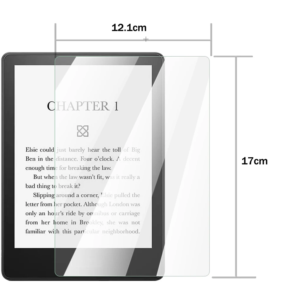 3PCS PET Screen Protector for Kindle Paperwhite 7.0 (12th gen,2024) 6.8\'\' (11th Generation,2021) colorsoft Signature Edition