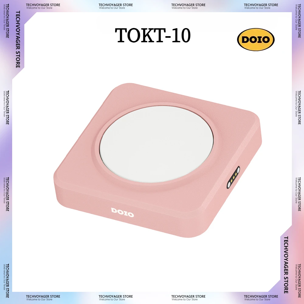 DOIO TOKT-10 Magnetic Glow Display Stand Aluminum Alloy DIY Atmosphere Lightbox Lighting Desktop Customized Accessories Gifts