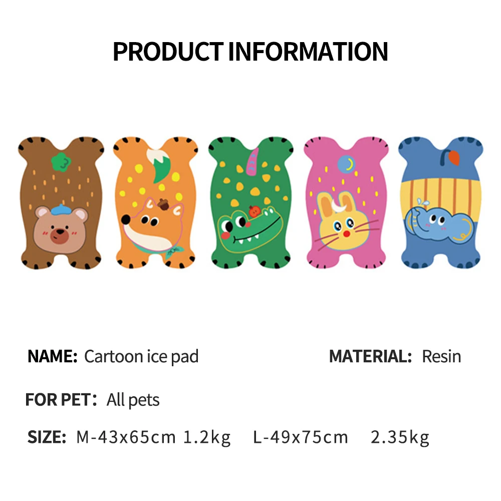 Picture 5: Manufacturer Wholesale Cute Design Waterproof Cat Pet Dog Cooling Mat