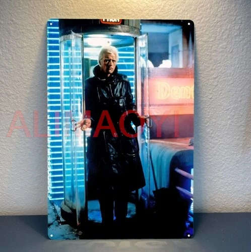 Blade Runner Movie Metal Poster - rutger hauer photo Collectable Sign -20x30cm good