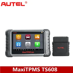 Autel MaxiTPMS TS608 TPMS Relearn Tool Support Complete TPMS + Sensor Programming with 8PCS 315MHz MX-Sensors