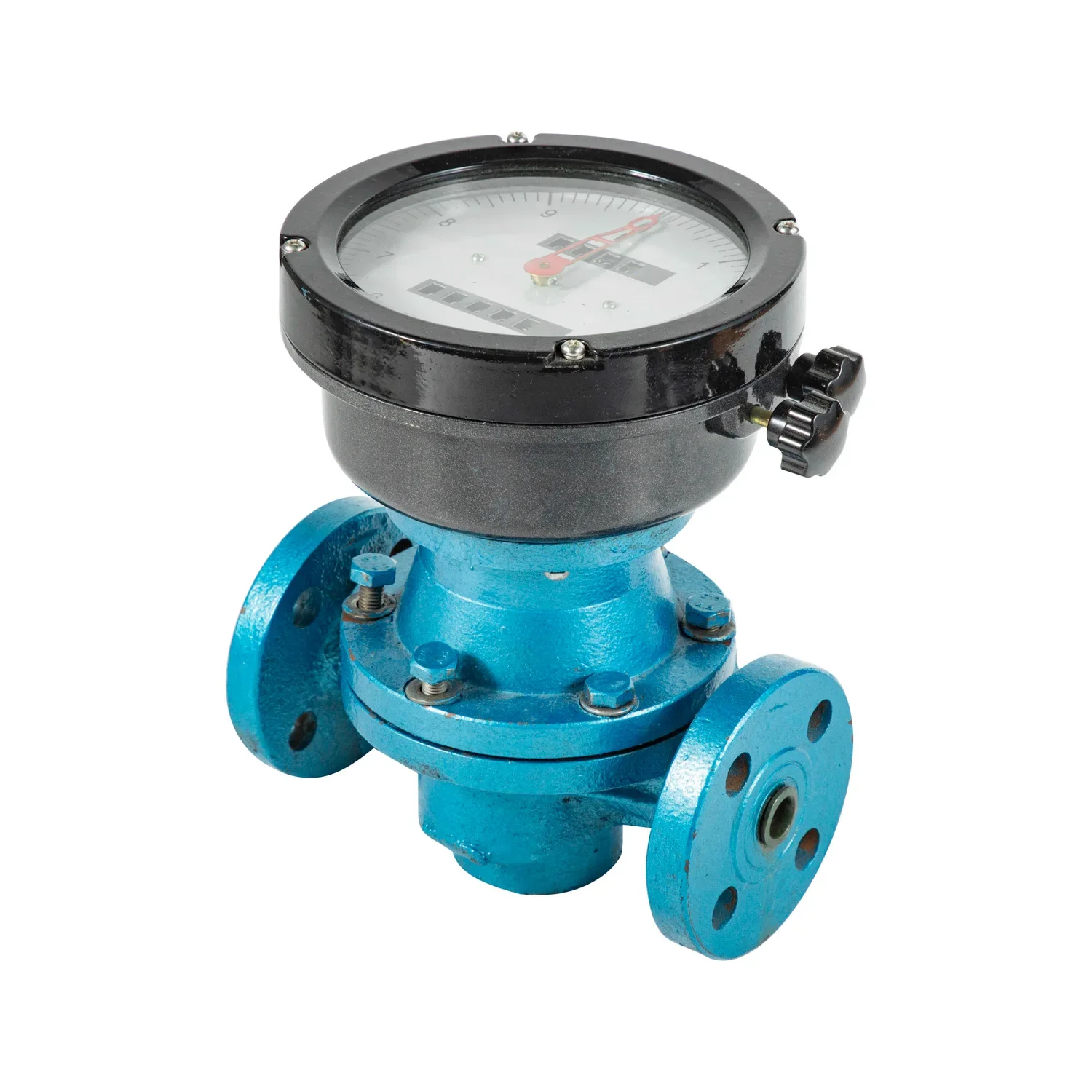 LC Series DN25 DN40 DN50 Mechanical Counter Oval Gear Flow Meter Fuel Oil Flow Totalizer for Measuring Oil Flow Capacity