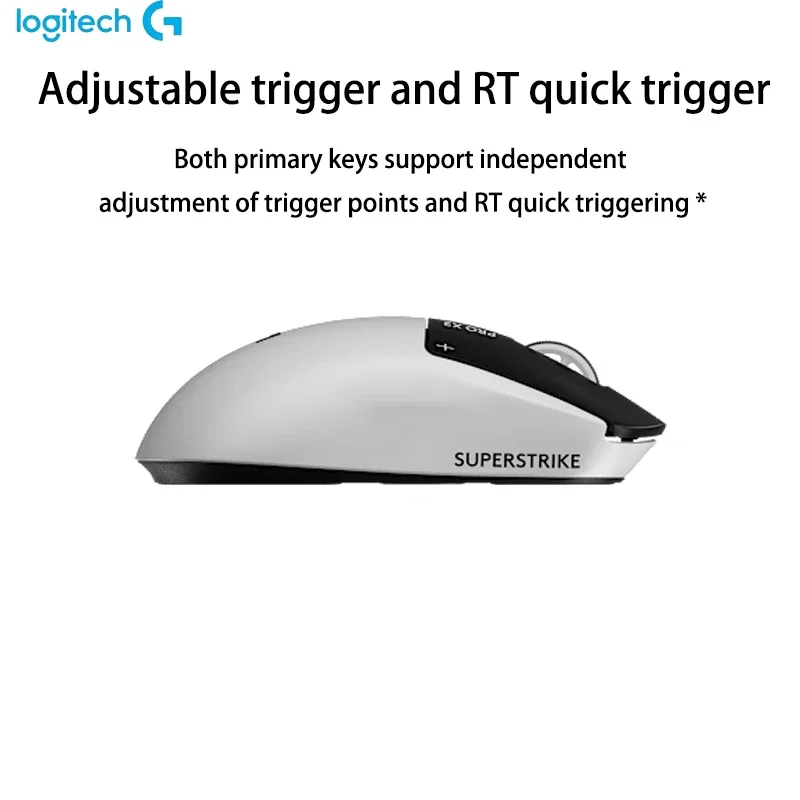 Logitech G PRO X2 SUPERSTRIKE GPW5 Wireless Gaming Mouse HITS Trigger 44000DPI 8000Hz 65g Esports Mouse