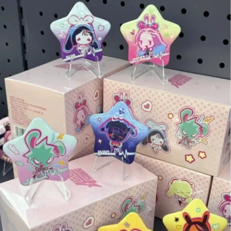 In Stock Genuine Alien Stage Rabbit Series Little Badge Blind Box Star Bar Badge Ivan Till Gift Anime Peripheral  Xmas Gift