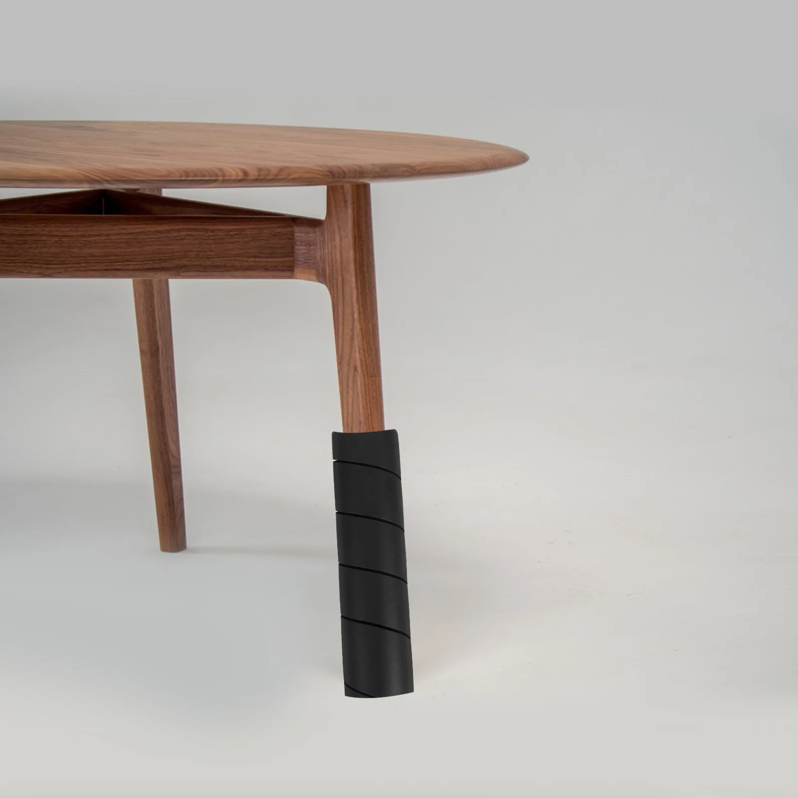 4 قطعة أغطية حماية ساق الطاولة قوية Nbr الأثاث الساق الحرس للأسرة المعدنية الخشبية طاولات الطعام القهوة أرضية عدم الانزلاق