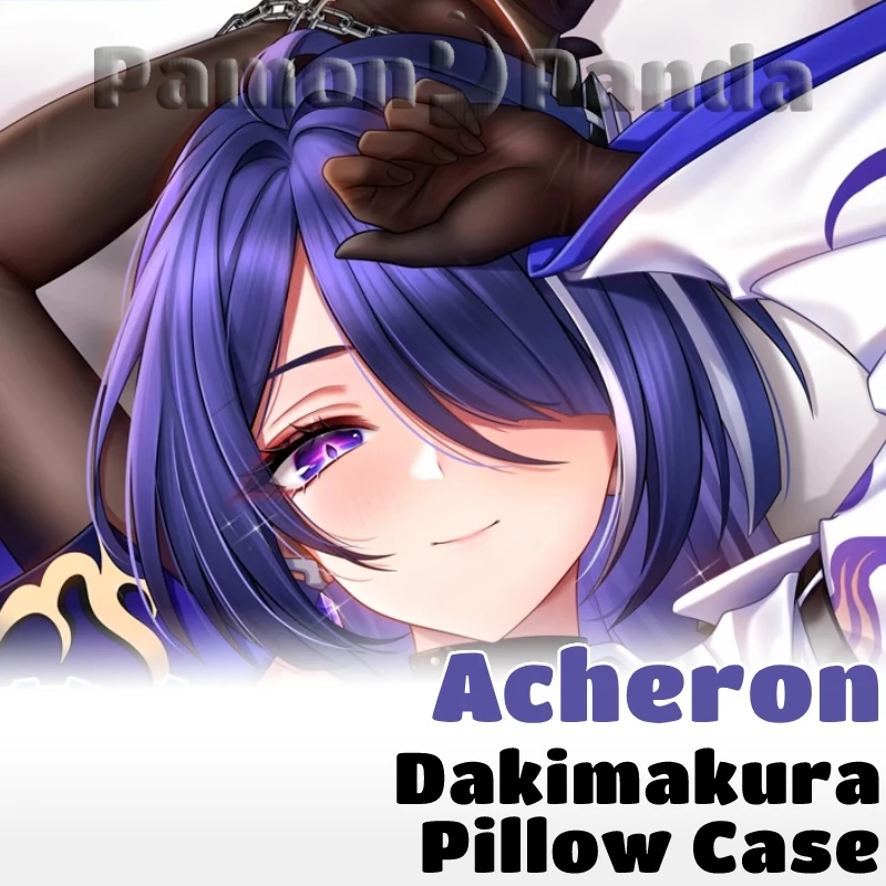 

Наволочка Acheron Dakimakura Honkai Star Rail, обнимающаяся подушка для всего тела, сексуальная наволочка для подушки, домашнее постельное белье, Декор