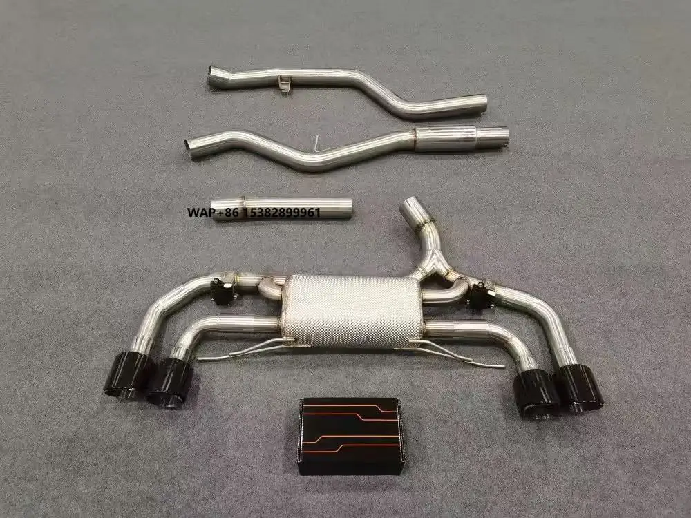

EXR Exhaust Pipe System 304 Stainless Steel for 330i B48 G20 2.0T Valvetronic Valved Catback Exhaust Muffler