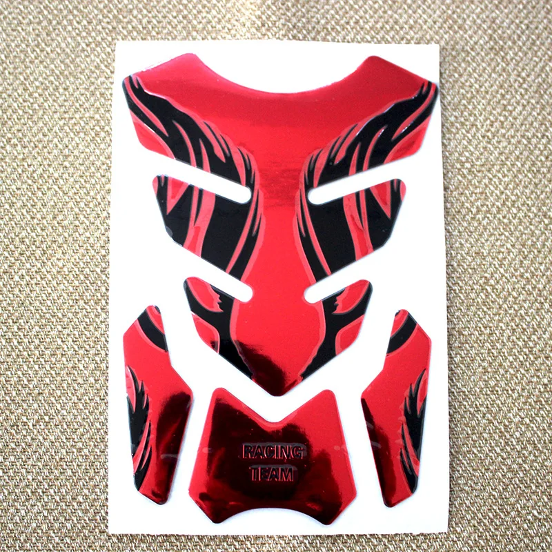 

Fiber Fishbone Stickers Car Motorcycle Tank Pad Tankpad Protector for Motorcycle Universal Fishbone Protector Cover Accessories