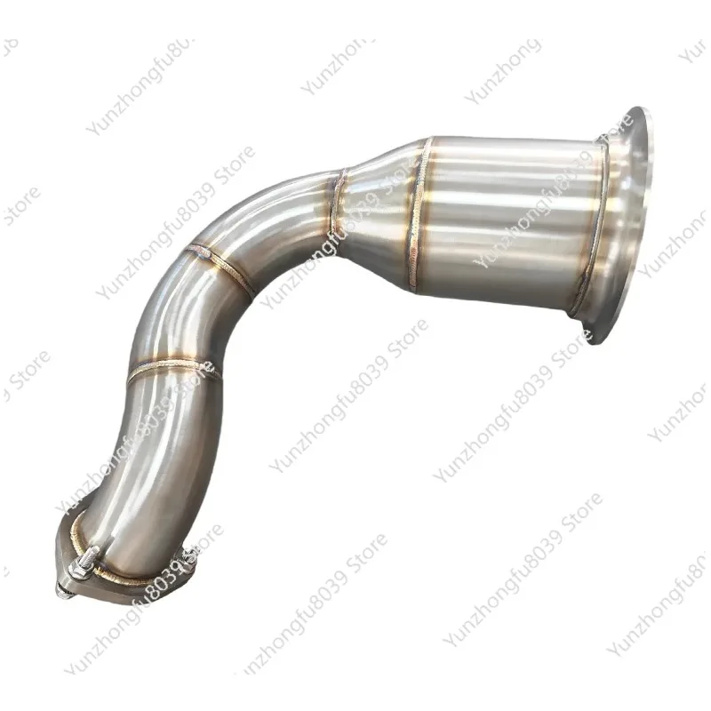 Customized Head Section Ternary Exhaust, The Same Exhaust of CSK, Any Car Can Do It.